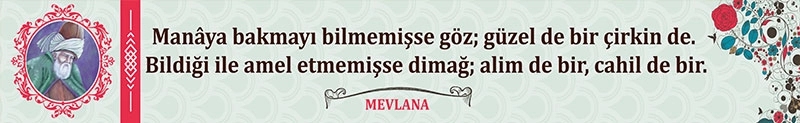 Mevlana kiris yazisi