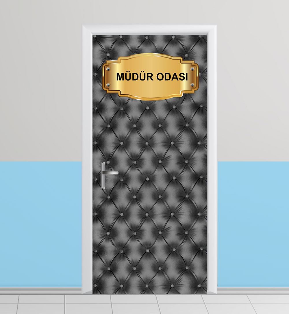 Müdür kapı giydirme