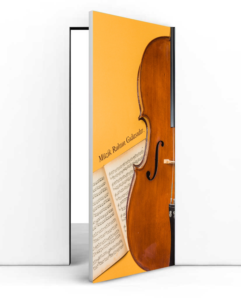 Müzik kapı giydirme4