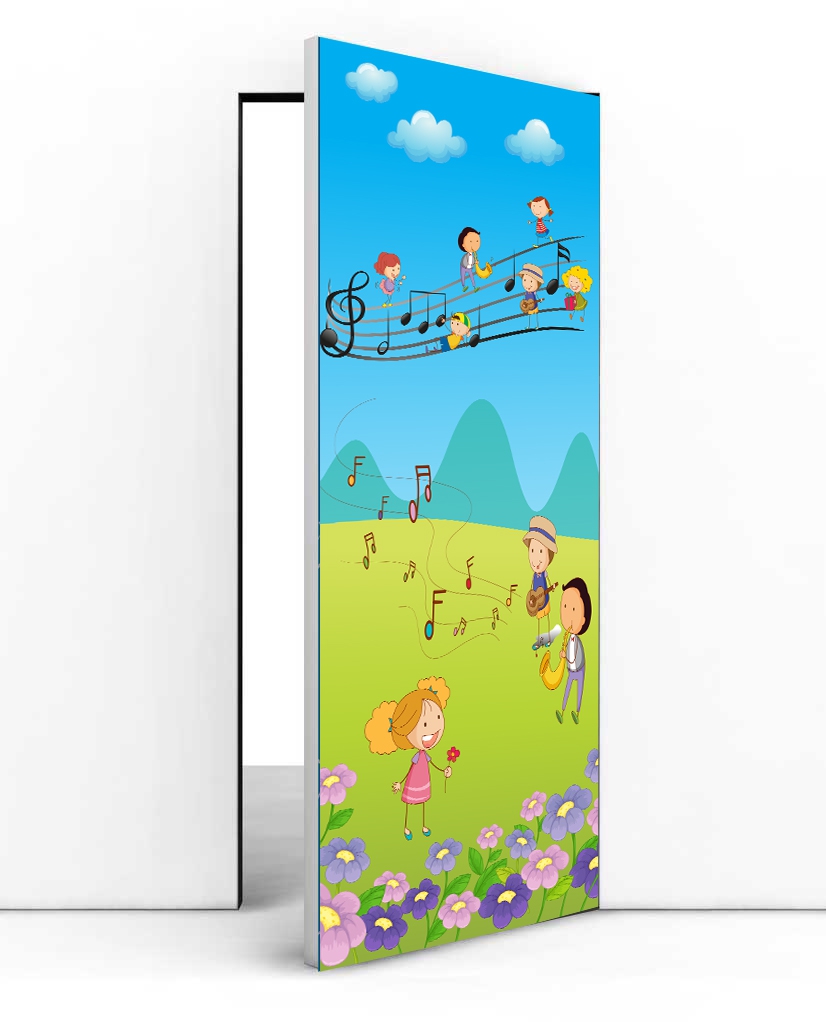 Müzik kapı giydirme8