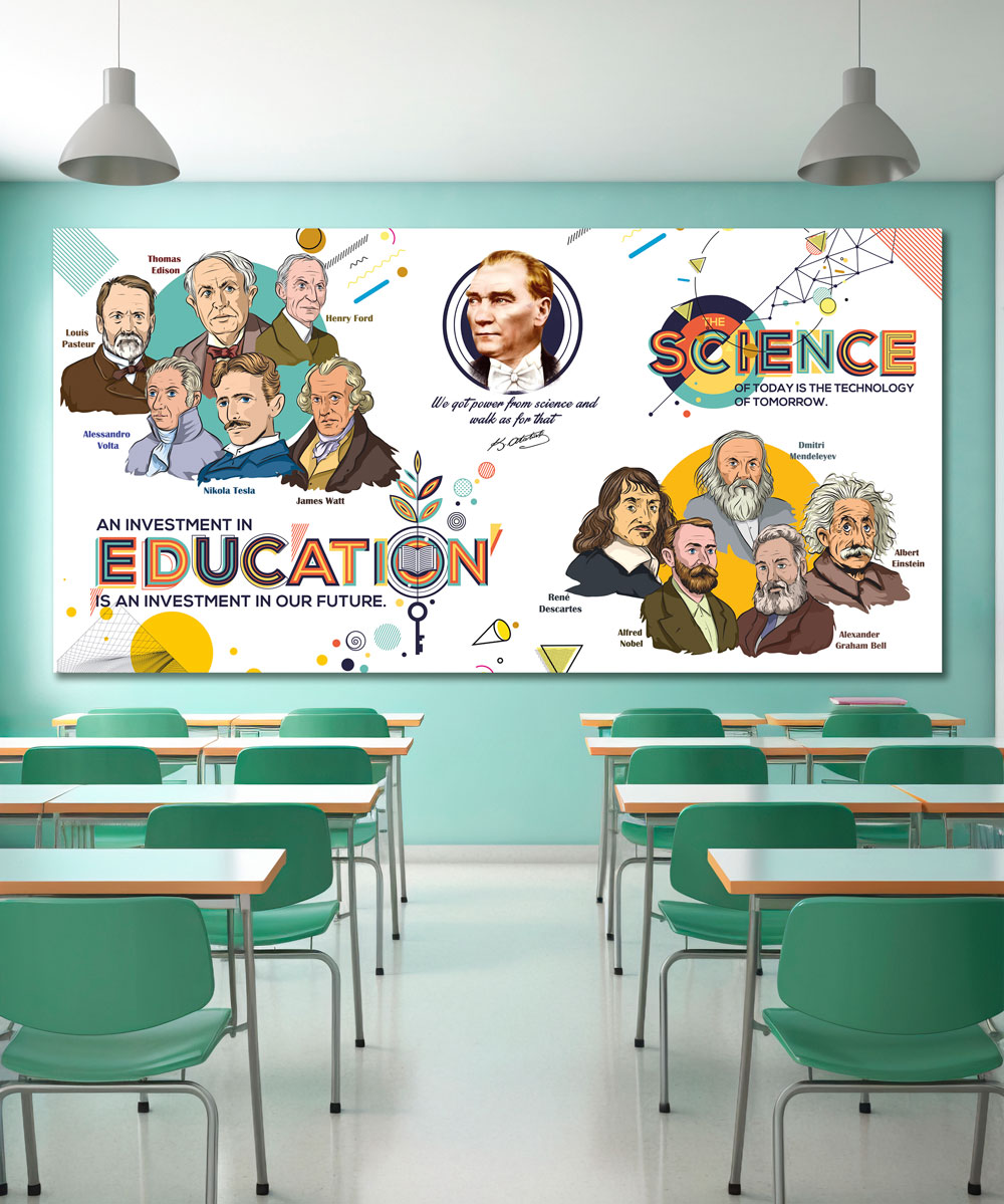 Bilim adamları posteri