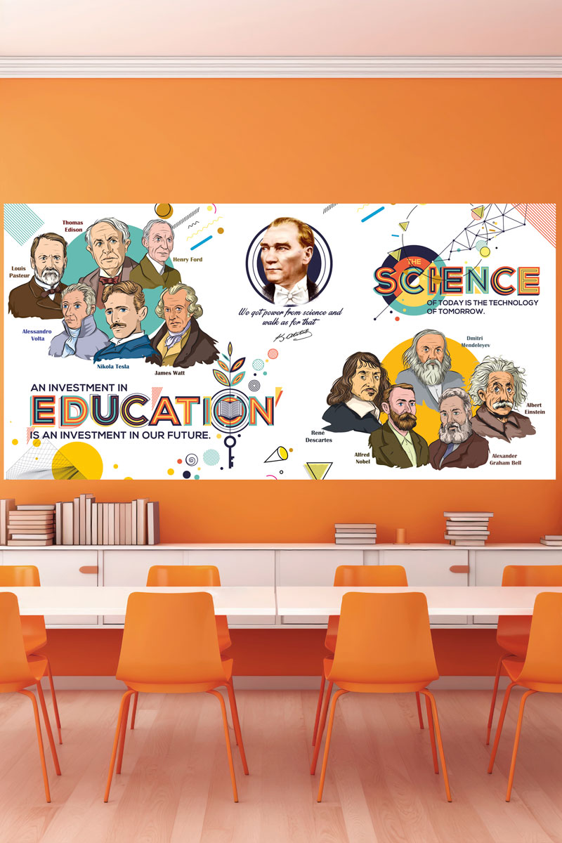 Bilim adamları posteri