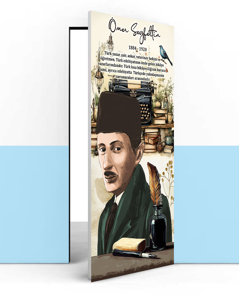 Reşat Nuri Güntekin Kapı giydirme