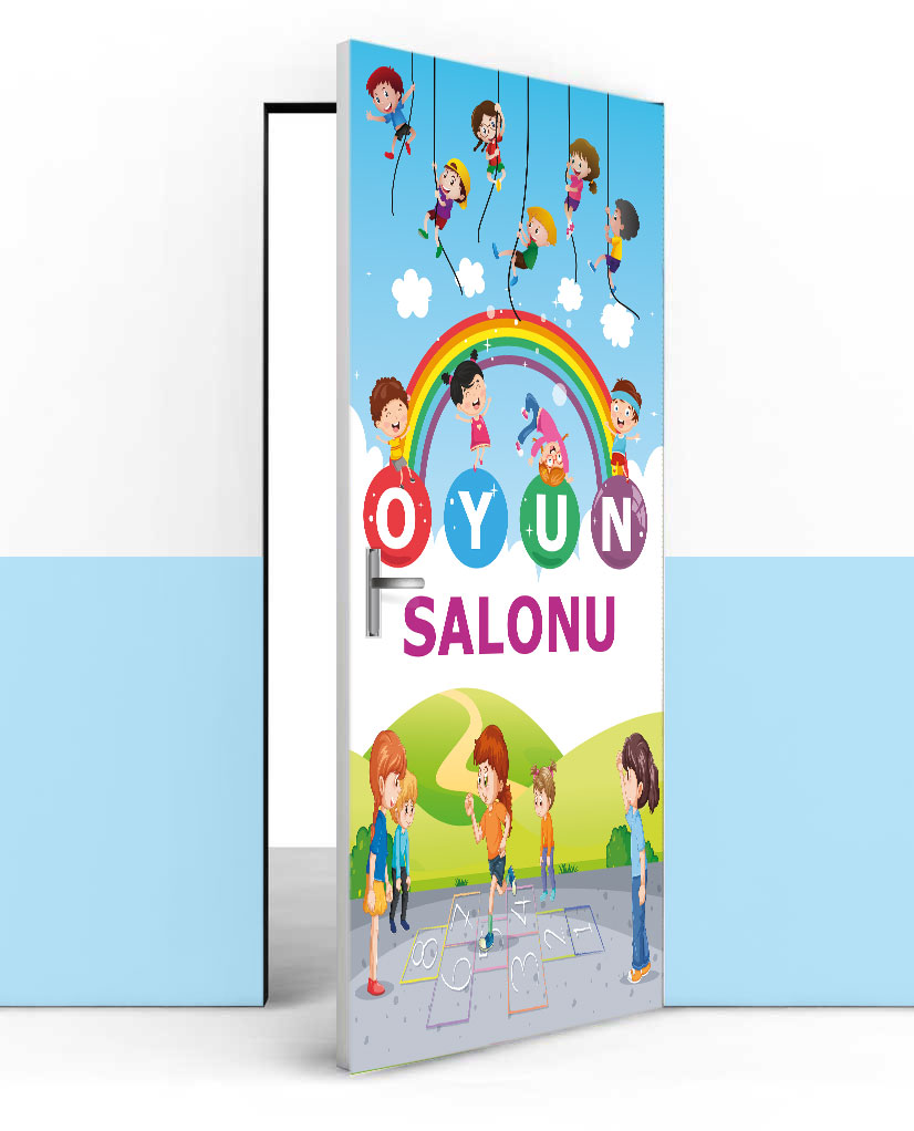 Oyun Salonu kapı giydirme
