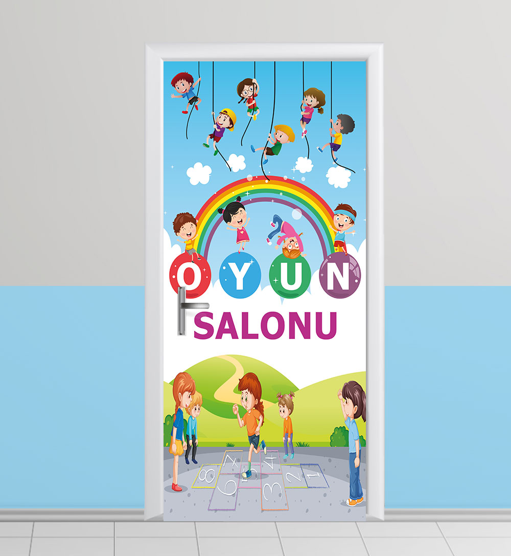 Oyun Salonu kapı giydirme