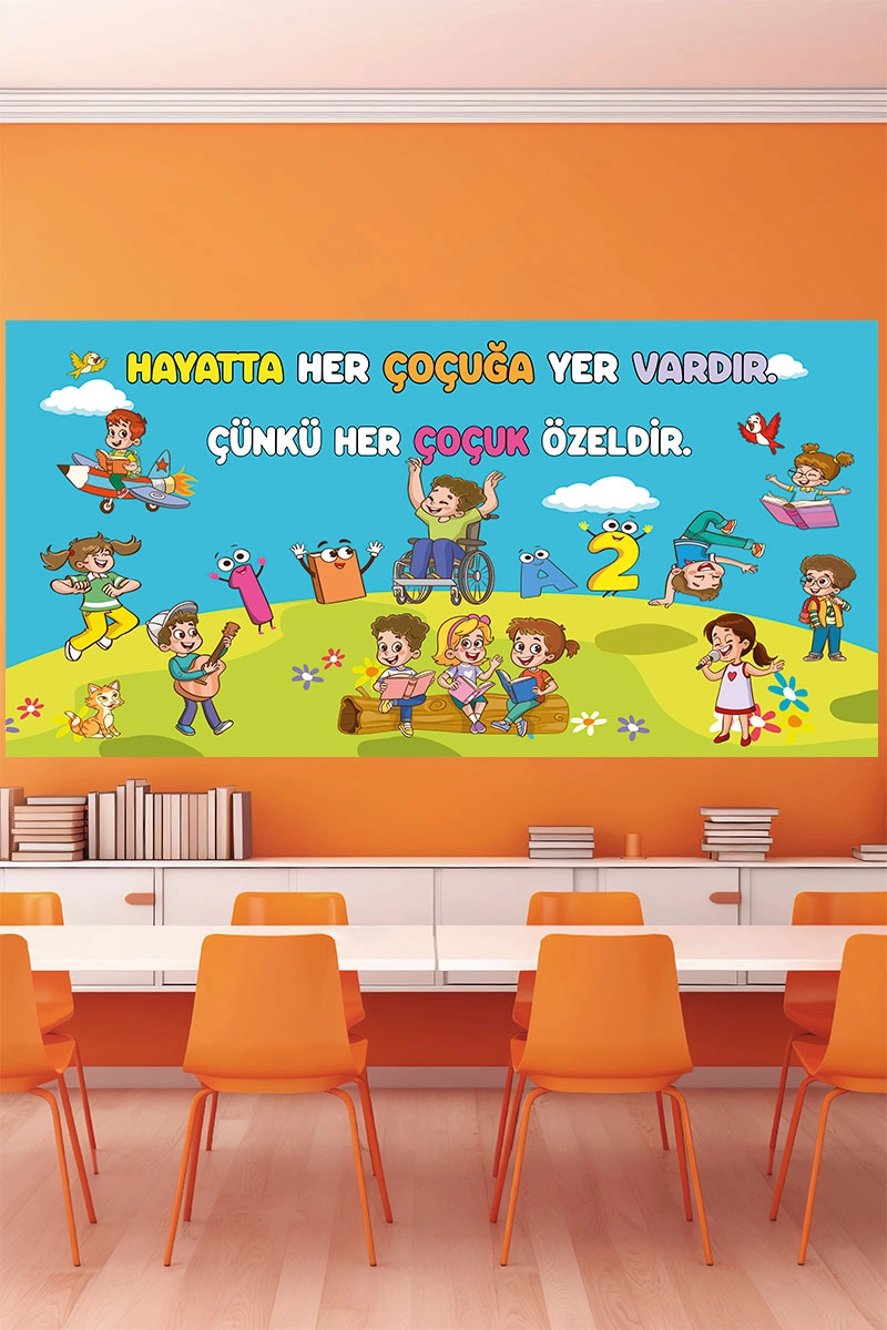 Özel Eğitim Sınıfı Posteri