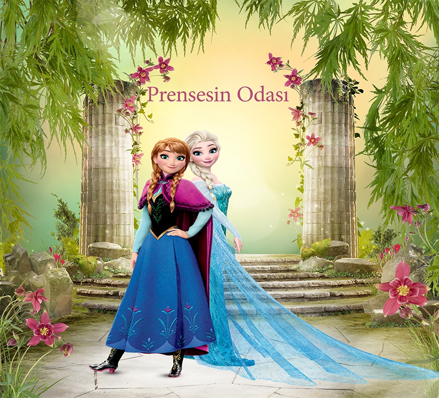 Frozen elsa duvar kağıdı ucuz fiyat hızlı kargo Poster atölyesi