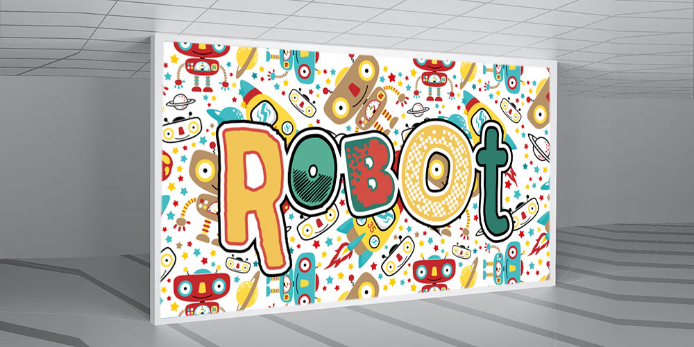 Robotik sınıfı posteri