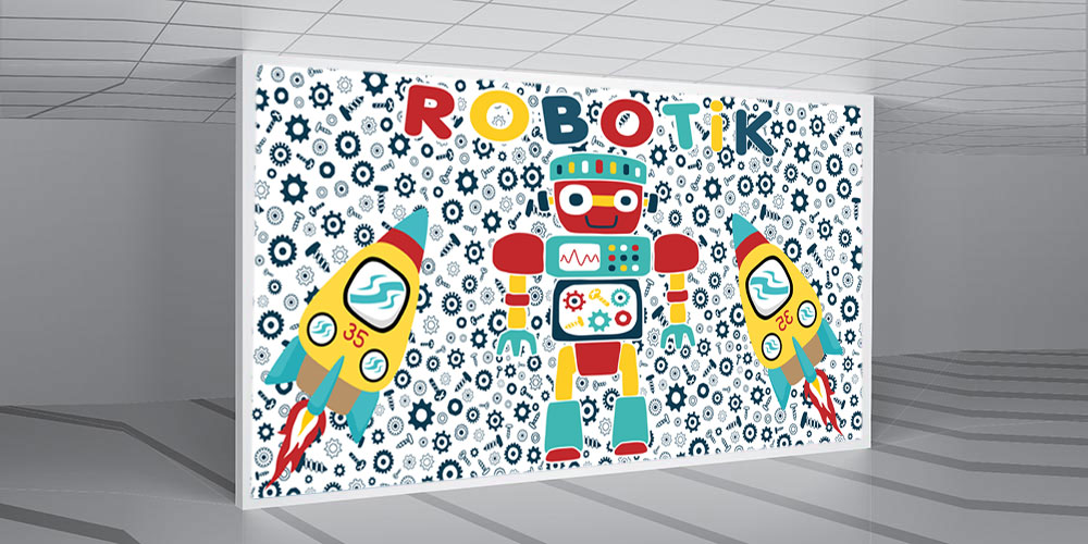 Robotik sınıfı posteri