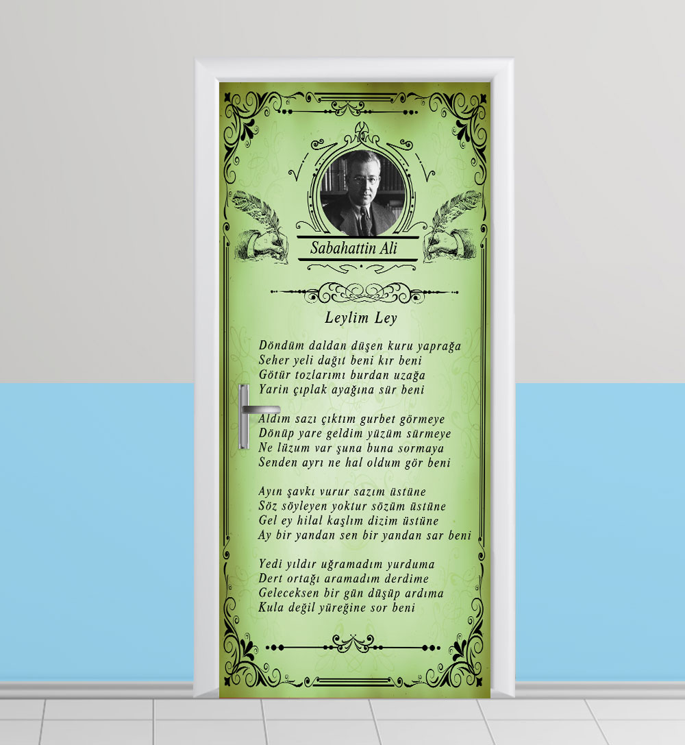 Sabahattin Ali Kapı giydirme