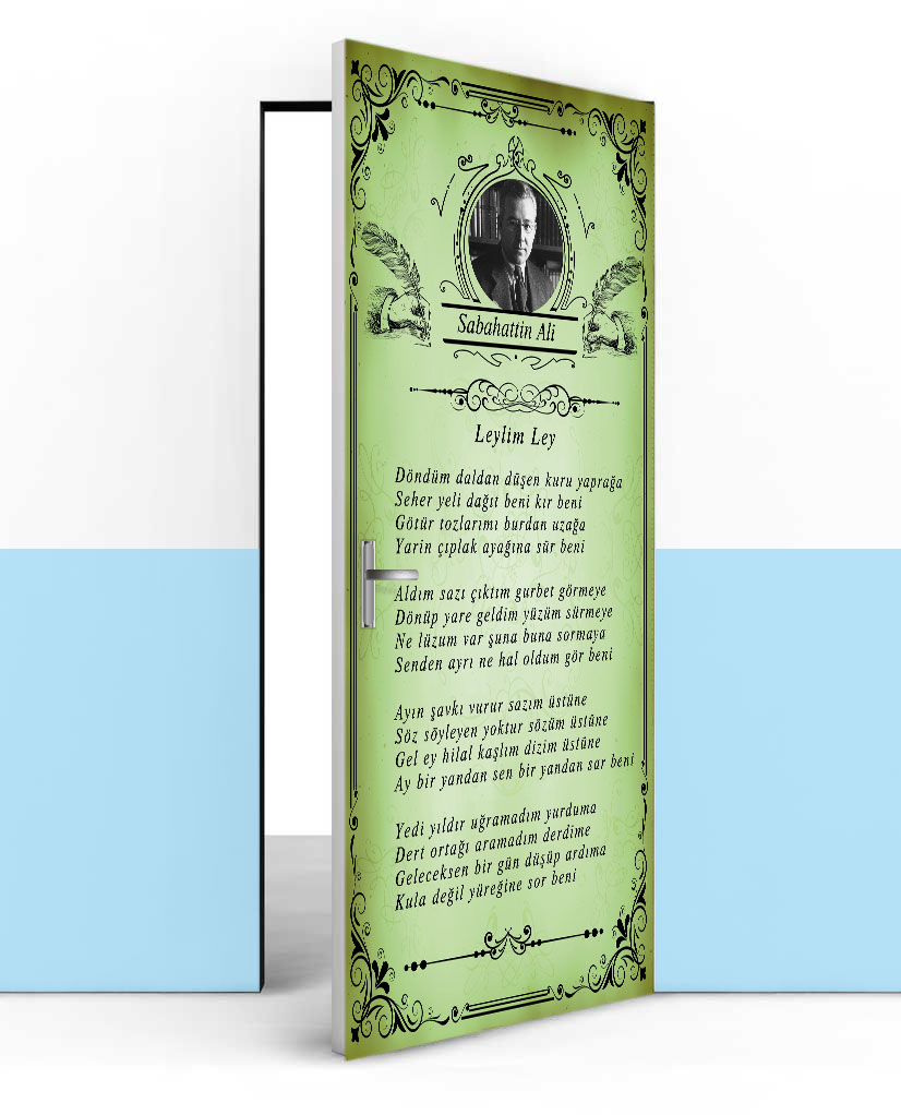 Sabahattin Ali Kapı giydirme