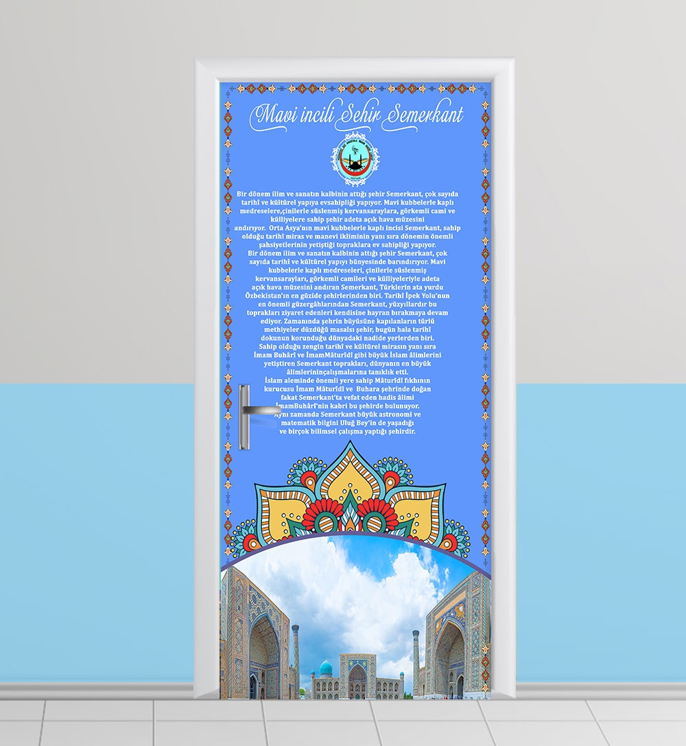 Semerkant kapı giydirme