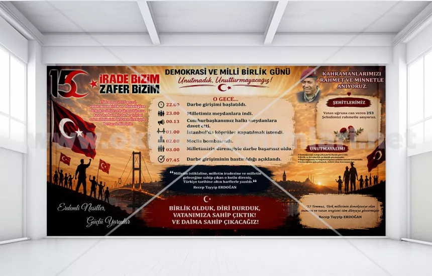 15 Temmuz köşesi