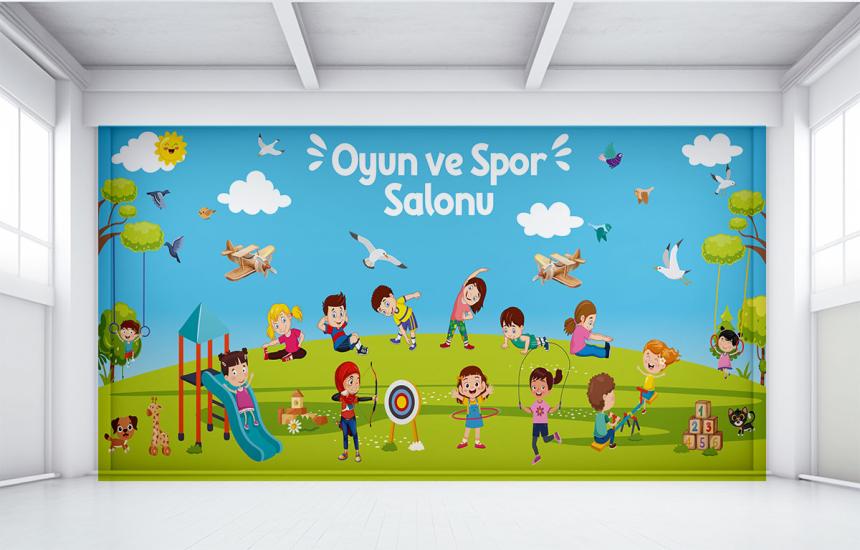 Anaokulu duvar kağıdı