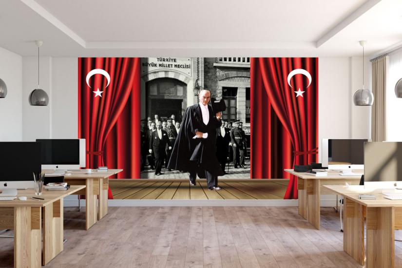 Atatürk köşesi posteri