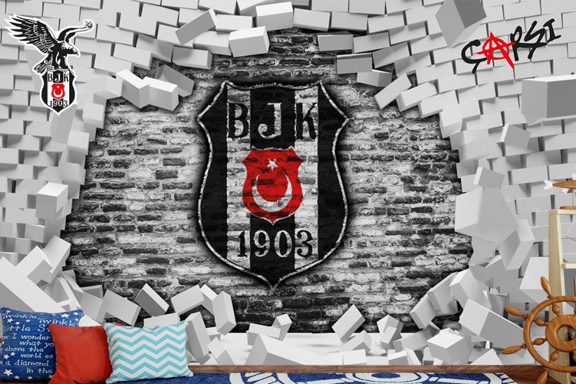 Beşiktaş duvar kağıdı modelleri web sitemizde fenerbahçe genç odası hızlı kargo uygun fiyat