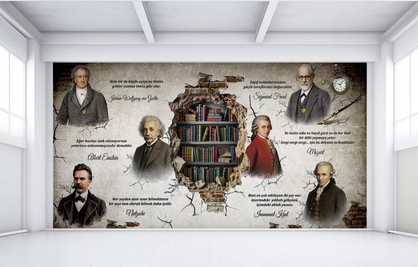 Eğitim Amaçlı Okul ve Sınıf Duvar Dekorasyonu