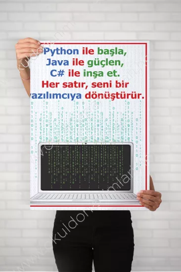 Bilişim Teknolojileri alanı posteri