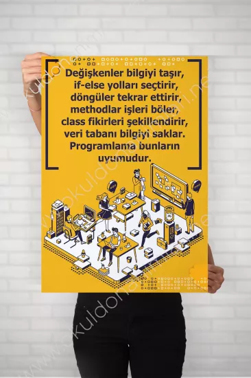 Bilişim Teknolojileri alanı posteri