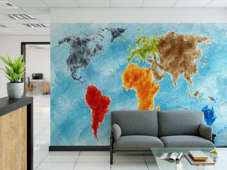 Dünya haritası duvar kağıdı modelleri ucuz fiyat hızlı kargo