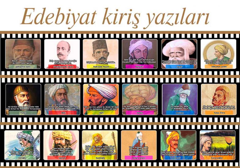 edebiyat kiriş yazıları, edebiyat film şeritleri, türkçe dersi kiriş yazıları, edebiyat sokağı kiriş yazıları, türkçe sokağı kiriş yazıları