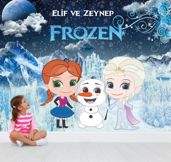 frozen Elsa Kız Odası Duvar Kağıdı modelleri web sitemizden inceleyebilirsiniz
