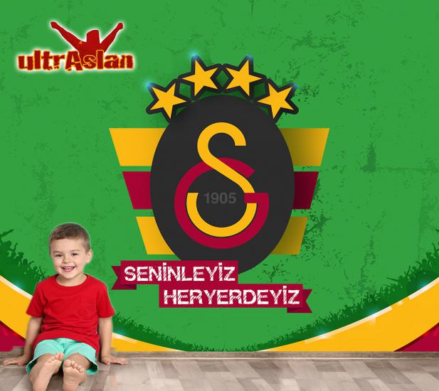 Galatasaray duvar kağıdı modelleri web sitemizde Galatasaray genç odası hızlı kargo uygun fiyat