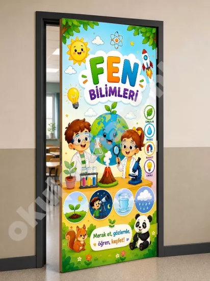 Okul Sınıf Kapı Posteri