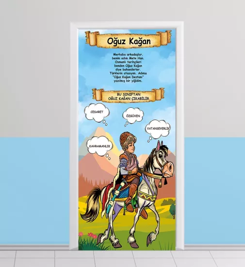 İlkokul İçin Değerler kapı giydirme