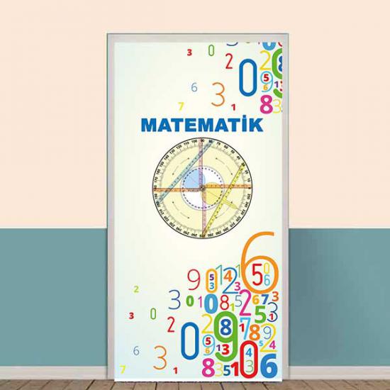 Matematik sokağı, Matematik sokağı posterleri, Matematik koridoru, Matematik kapı giydirme, Matematik laboratuvar kapı giydirme, Matematik kiriş yazıları