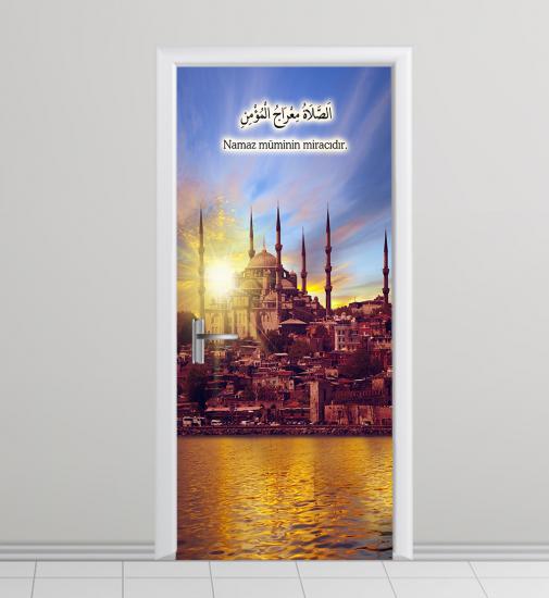 mescid kapı giydirme, imam hatip kapı giydirme, erkek mescidi kapı giydirme, bayan mescidi kapı giydirme, şadırvan kapı giydirme, mescid duvar giydirme, mescid posterleri, namaz posteri, mihrap