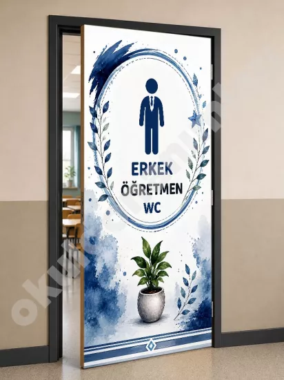 Öğretmen Tuvalet Posteri