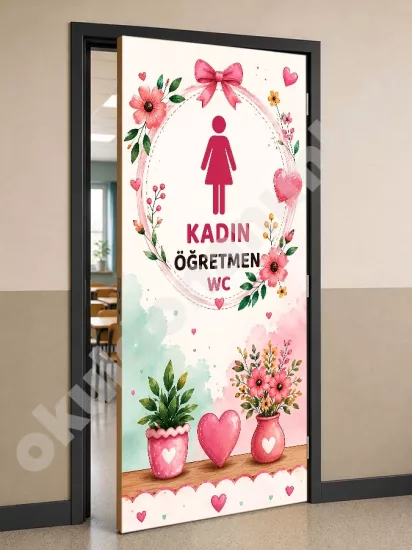 Öğretmen Tuvalet Posteri