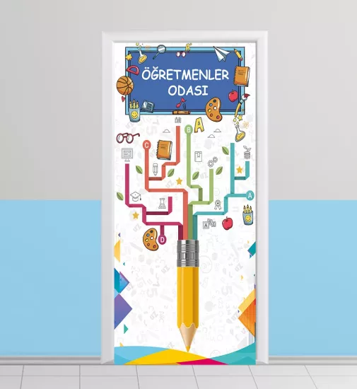 Okul kapı giydirme