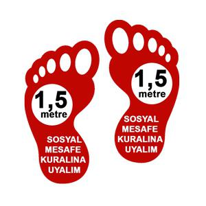 Okullar için hazırladığımız Sosyal mesafe bandına uygun fiyat ve hızlı kargo, Sosyal mesafe etiketlerini yorum ve fiyatını inceleyebilirsiniz