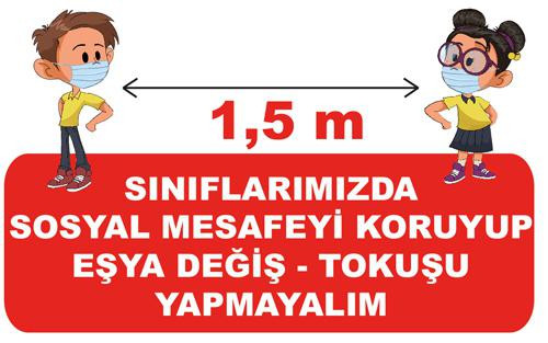 Sosyal mesafe stickerları hızlı kargo uygun fiyat seçeneği ile sipariş verebilirsiniz