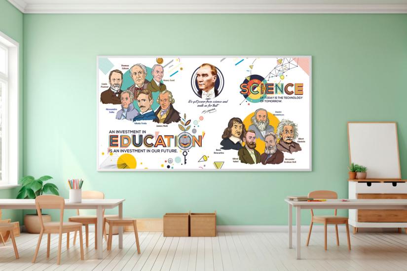 Yabancı bilim adamları posteri