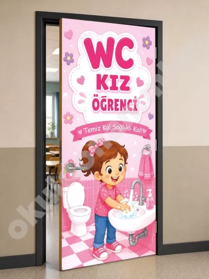 Kız WC Kapı Posteri