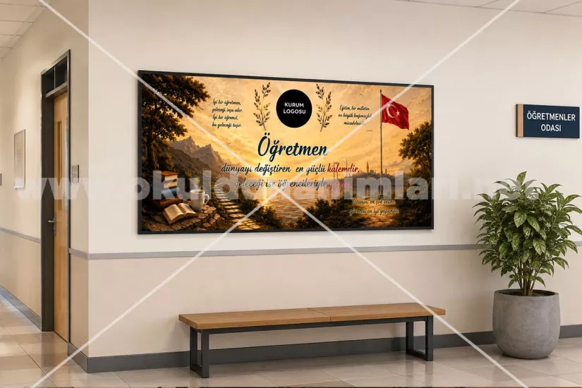 okul posteri