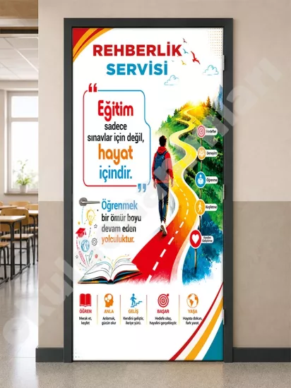 Okul Rehberlik Kapı Posteri