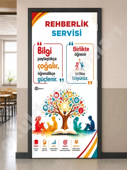 Okul Rehberlik Kapı Posteri