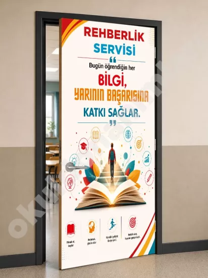 Okul Rehberlik Kapı Posteri