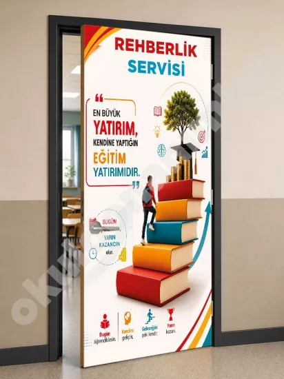 Okul Rehberlik Kapı Posteri