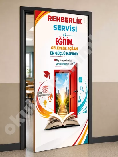 Okul Rehberlik Kapı Posteri