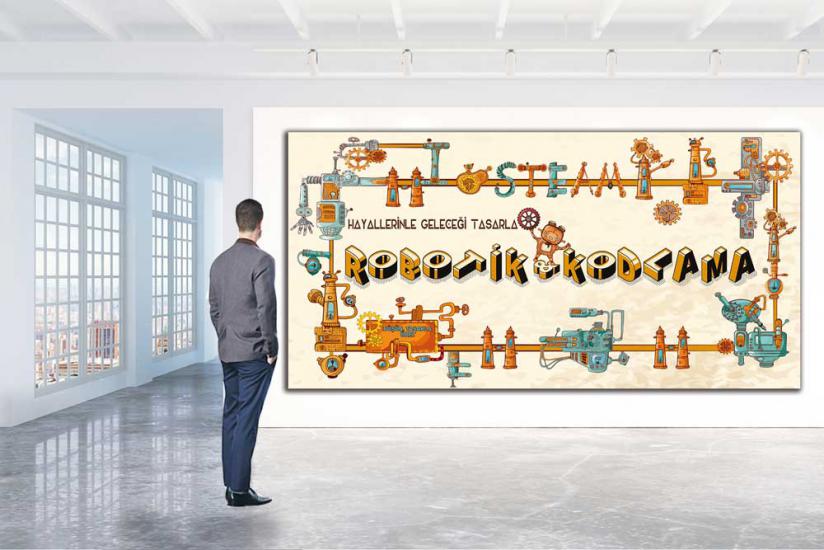 robotik kodlama, robotik koldama sınıfı, stem sınıfı, robotik kodlama duvar giydirme, robotik kodlama kapı giydirme, stem duvar giydirme, teknoloji sınıfı, teknoloji kapı giydirme, kodlama posteri, ko