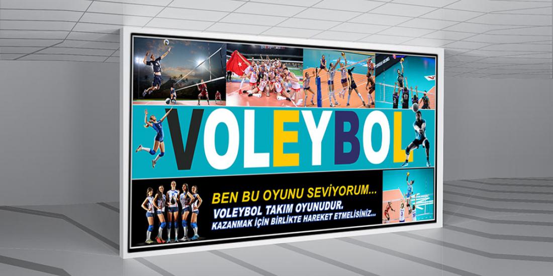 Voleybol posteri ucuz fiyat hızlı kargo