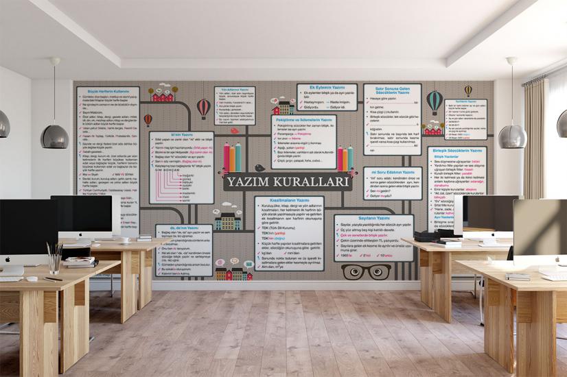 Türkçe ders posteri
