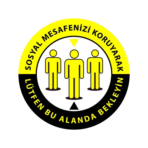 Sosyal mesafe etiketi