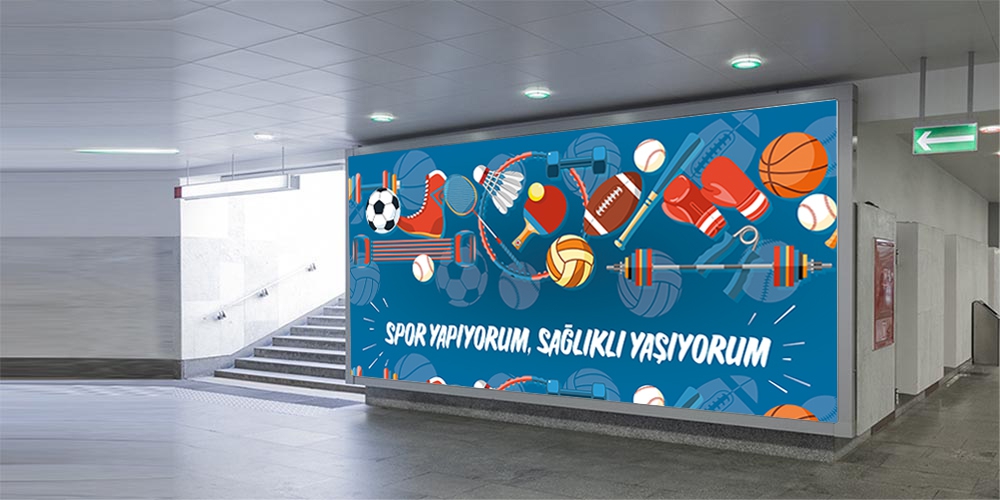 Spor salonu posteri