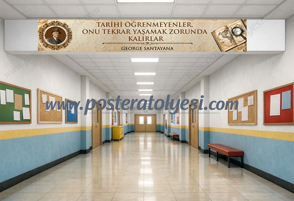 GEORGE SANTAYANA kiriş yazısı